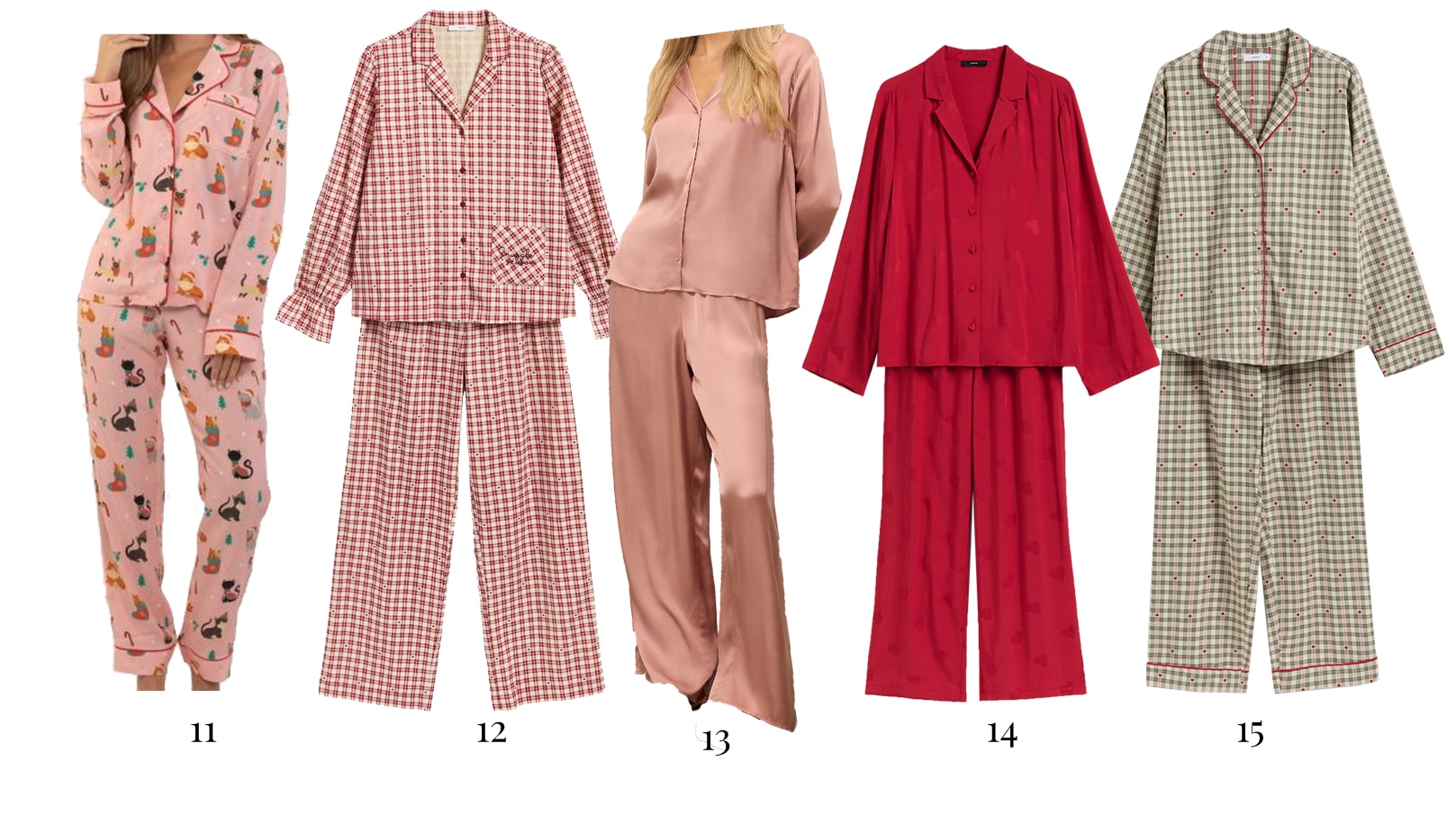 koszula komplety piżamy świąteczne wybór stylistki