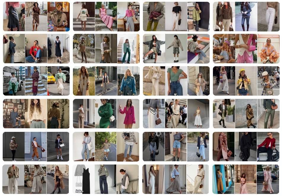 moodboard stylu Pinterest stylowe inspiracje