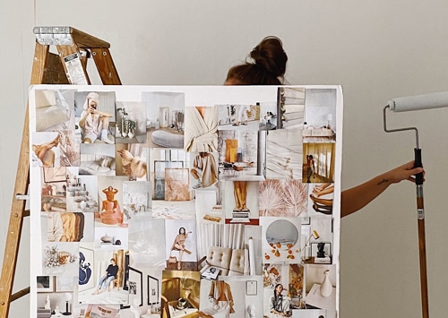 moodboard stylu inspiracje