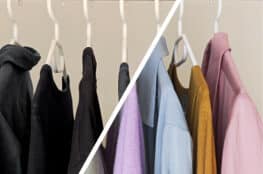 jak odejść od czerni w szafie i zacząć nosić kolory