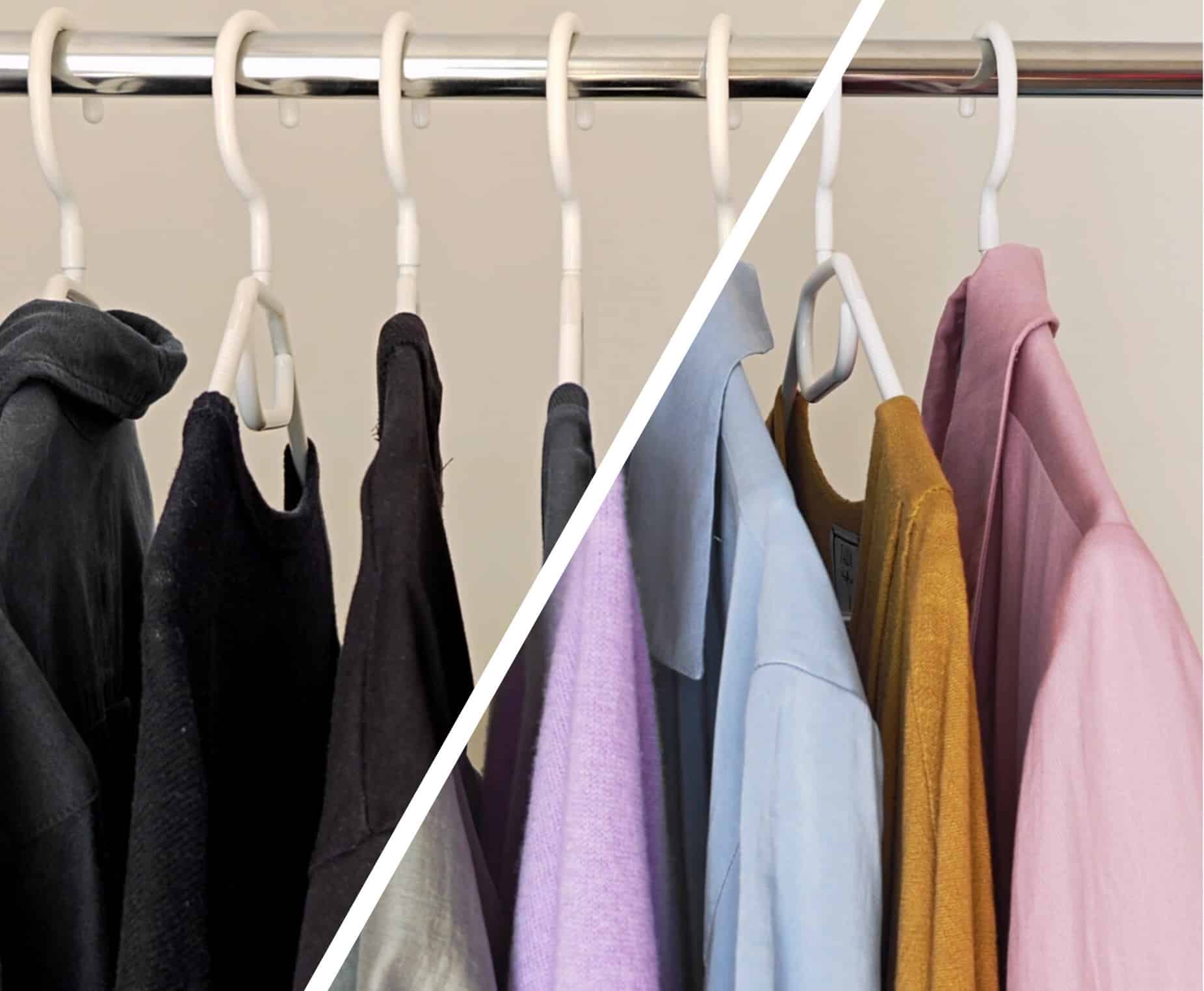 jak odejść od czerni w szafie i zacząć nosić kolory